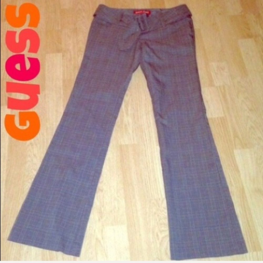 Guess Grey Plaid size 26 / US 2 Dress Pants